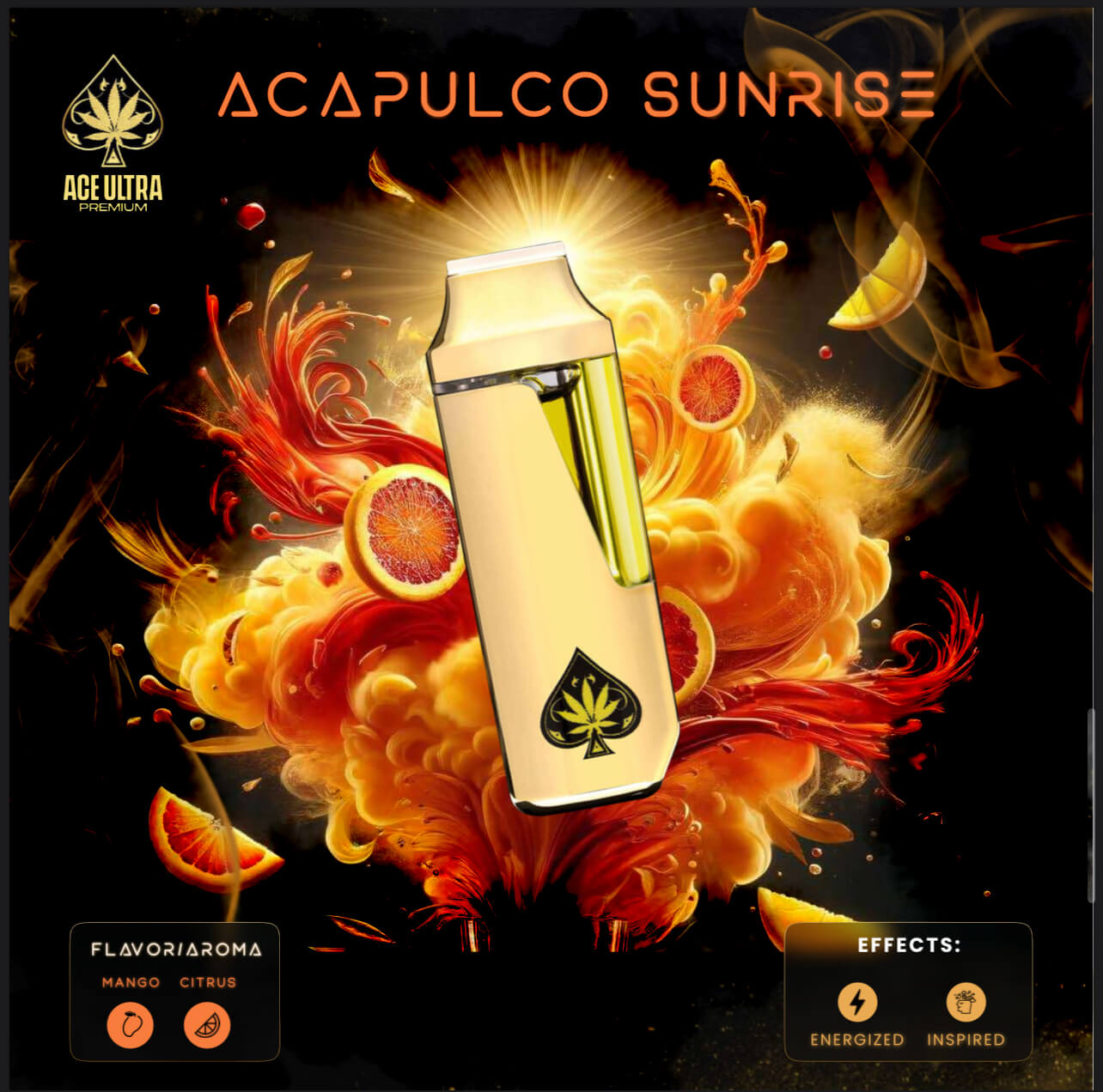 Ace Ultra Premium Mini Gen 4 | Acapulco Sunrise - 2g