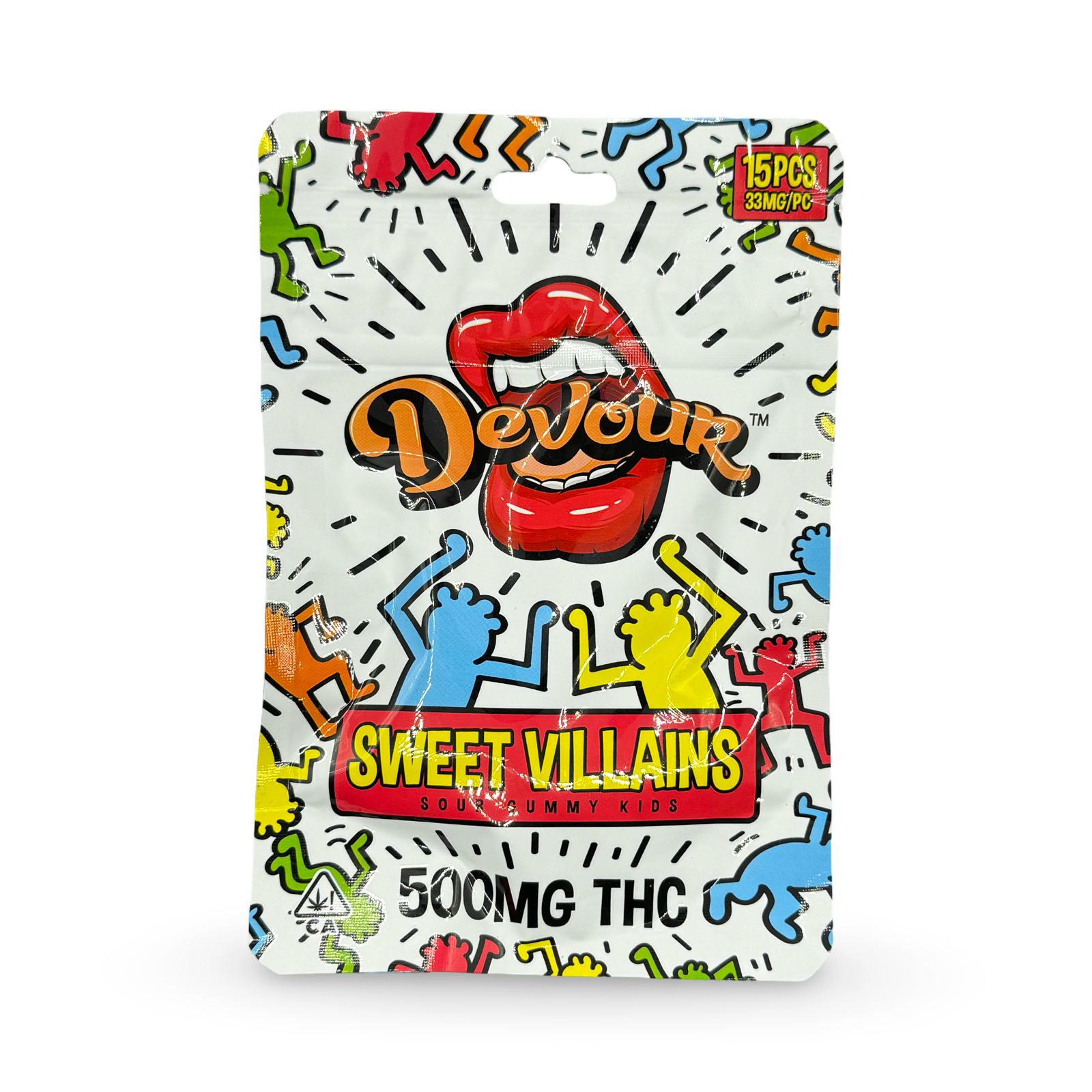 Devour Sour Gummy Kids | Sweet Villains | - 500mg
