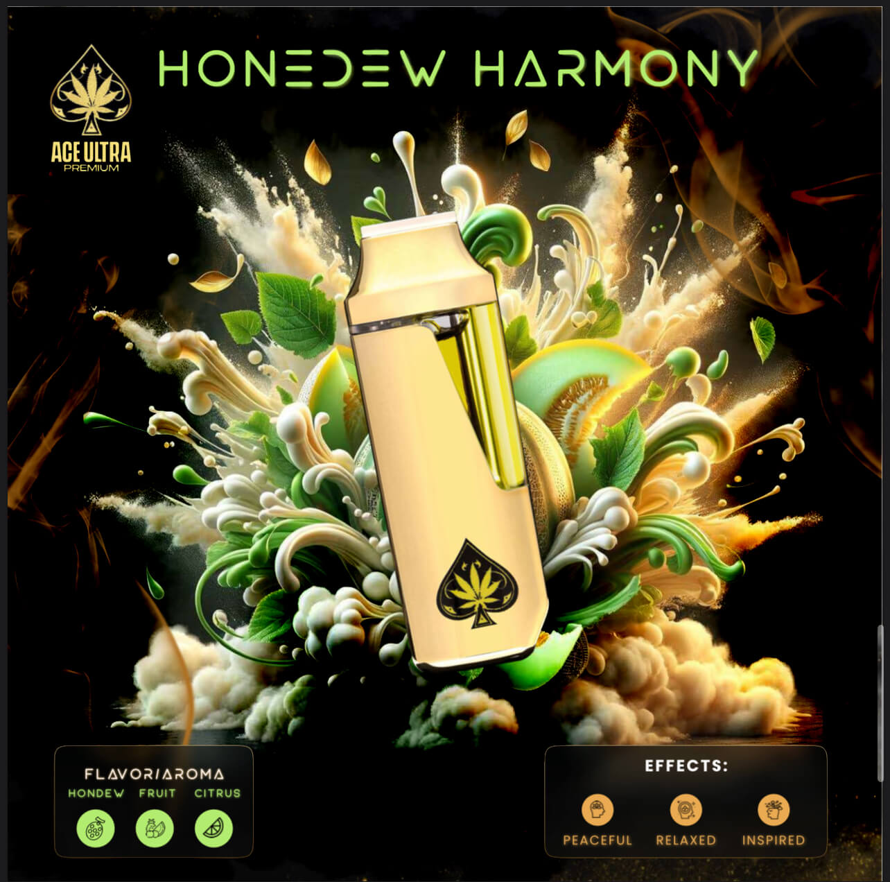 Ace Ultra Premium Mini Gen 4 | Honeydew Harmony - 2g