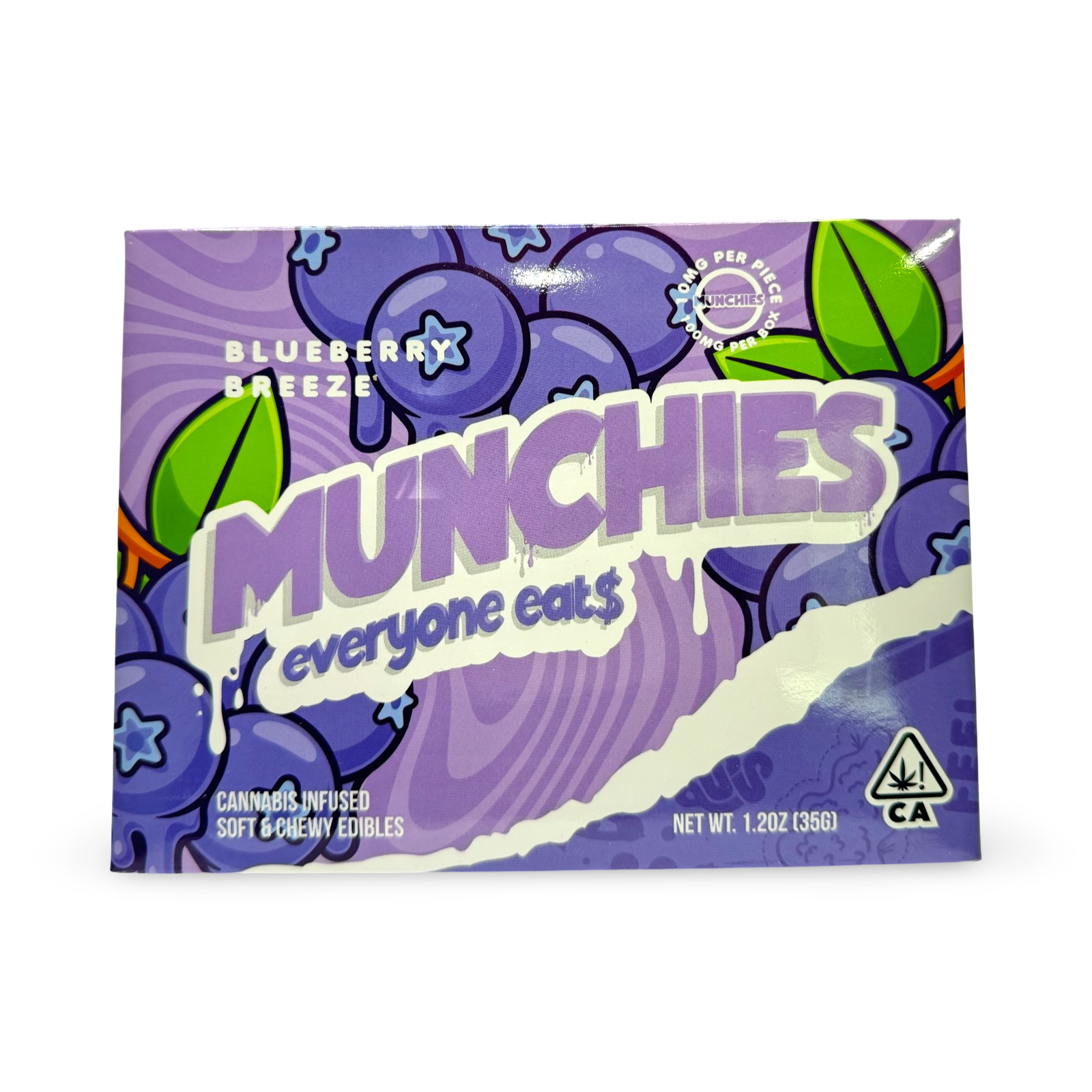 Munchies Edibles | Blueberry Breeze | 1.2oz