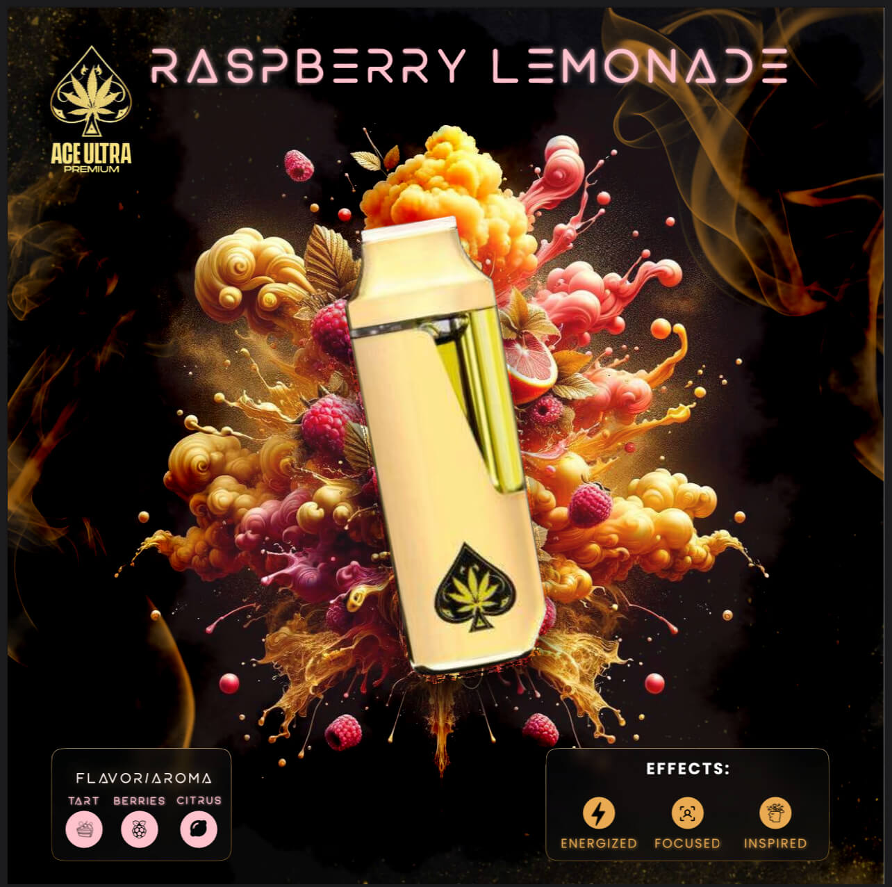 Ace Ultra Premium Mini Gen 4 | Raspberry Lemonade - 2g