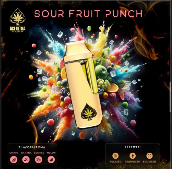 Ace Ultra Premium Mini Gen 4 | Sour Fruit Punch - 2g