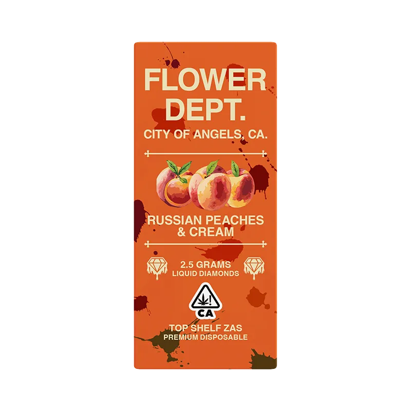 Flower Dept. | Russian Peaches & Cream - 2.5g