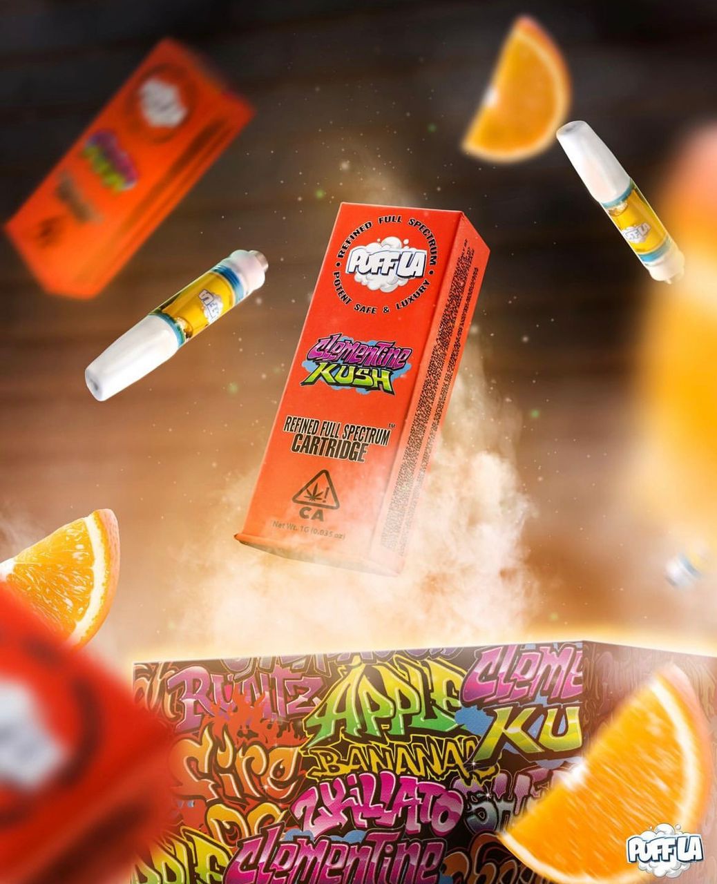 PUFF LA Refined Full Spectrum | Clementine Kush - 1g