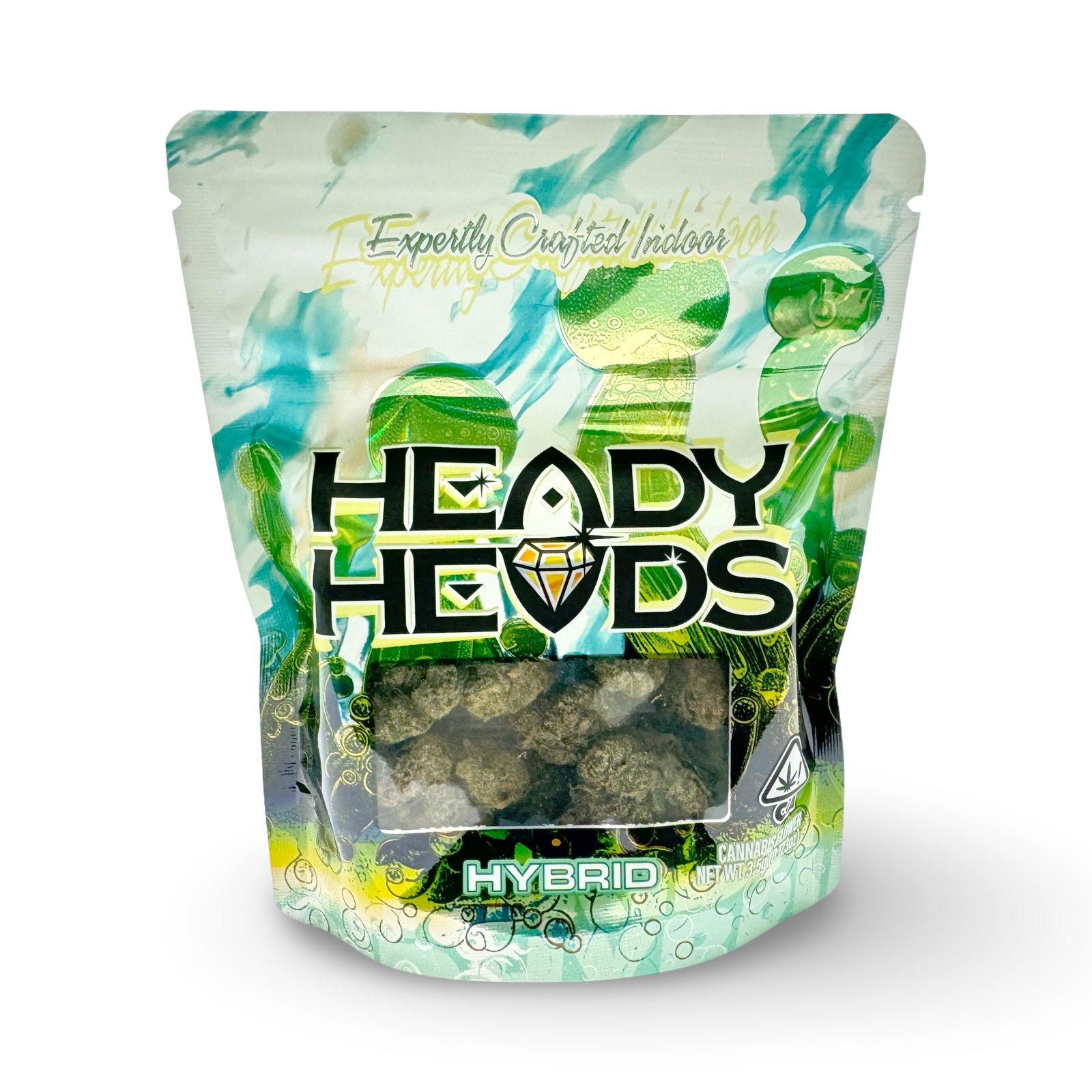Heady Heads | Blue Nerdz | - 3.5g