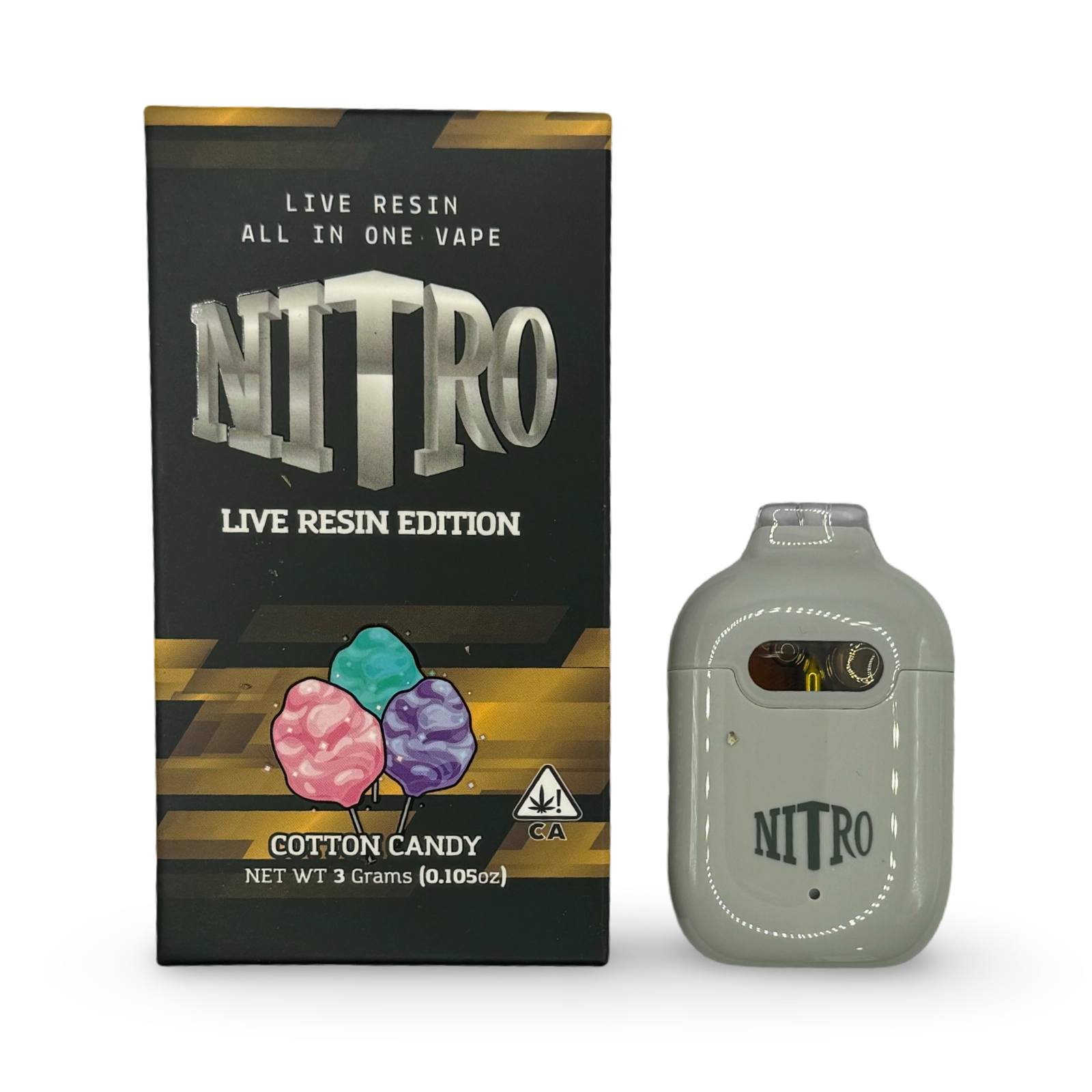 Nitro Live Resin | Cotton Candy | - 3g