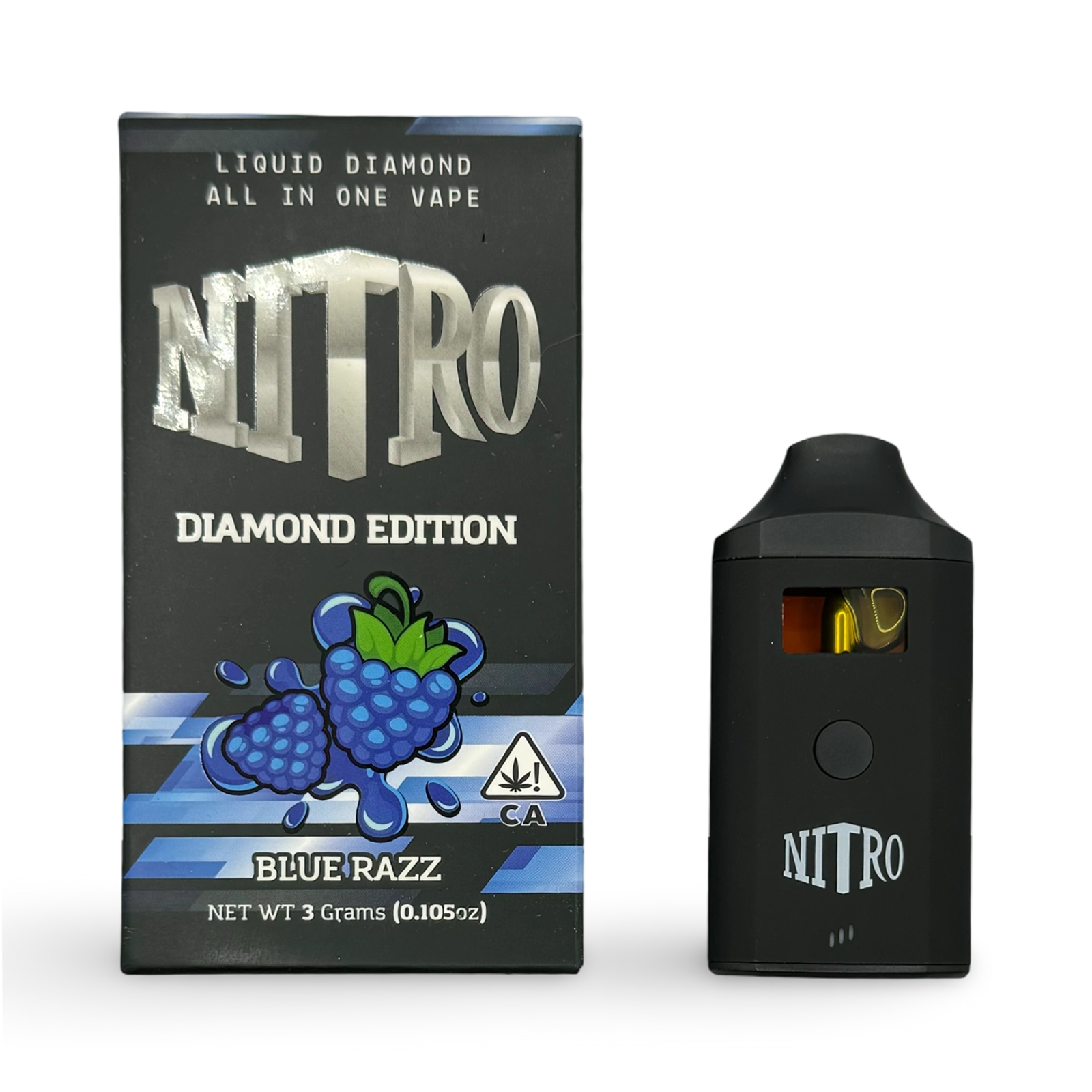 Nitro Live Diamonds | Blue Razz | - 3g