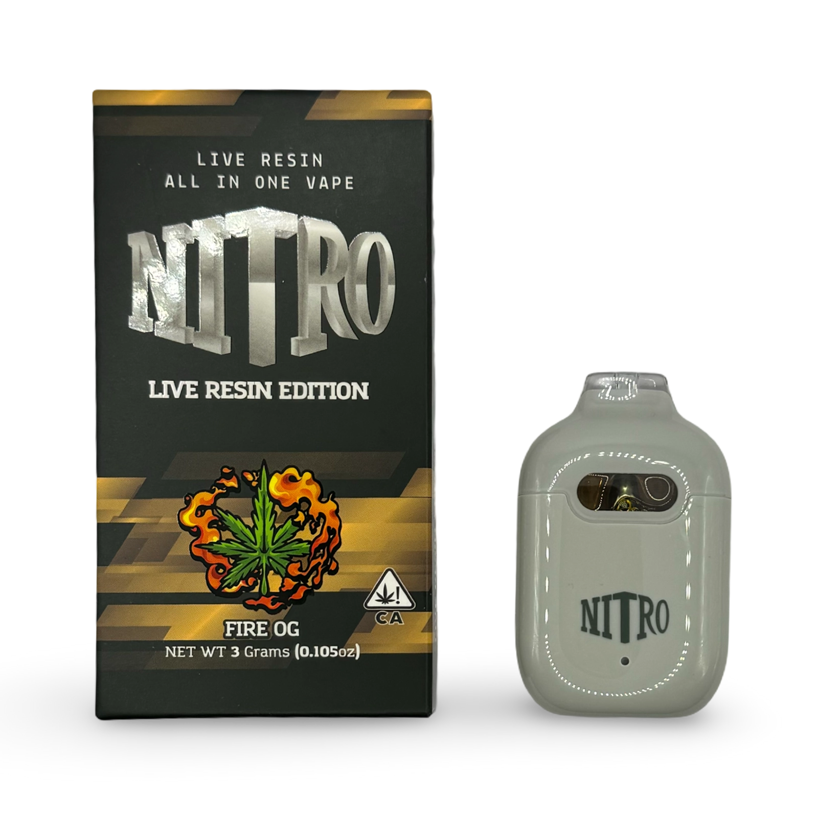 Nitro Live Resin | Fire OG | - 3g