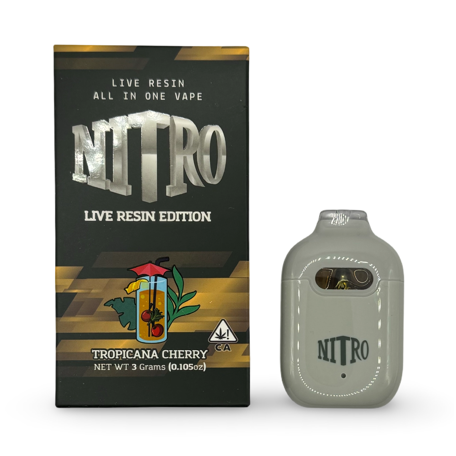 Nitro Live Resin | Tropicana Cherry | - 3g